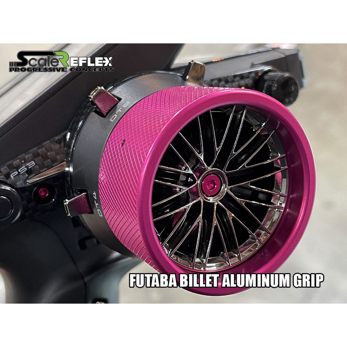 Image of Wheel Grip / Futaba / Pink