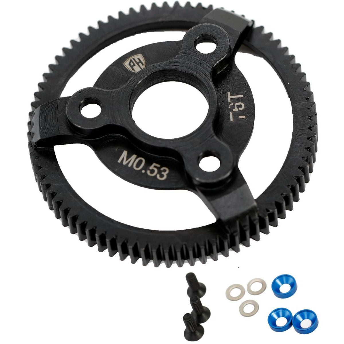 Image of Hardened Steel 72T 48P Spur Gear, for Traxxas 2WD
