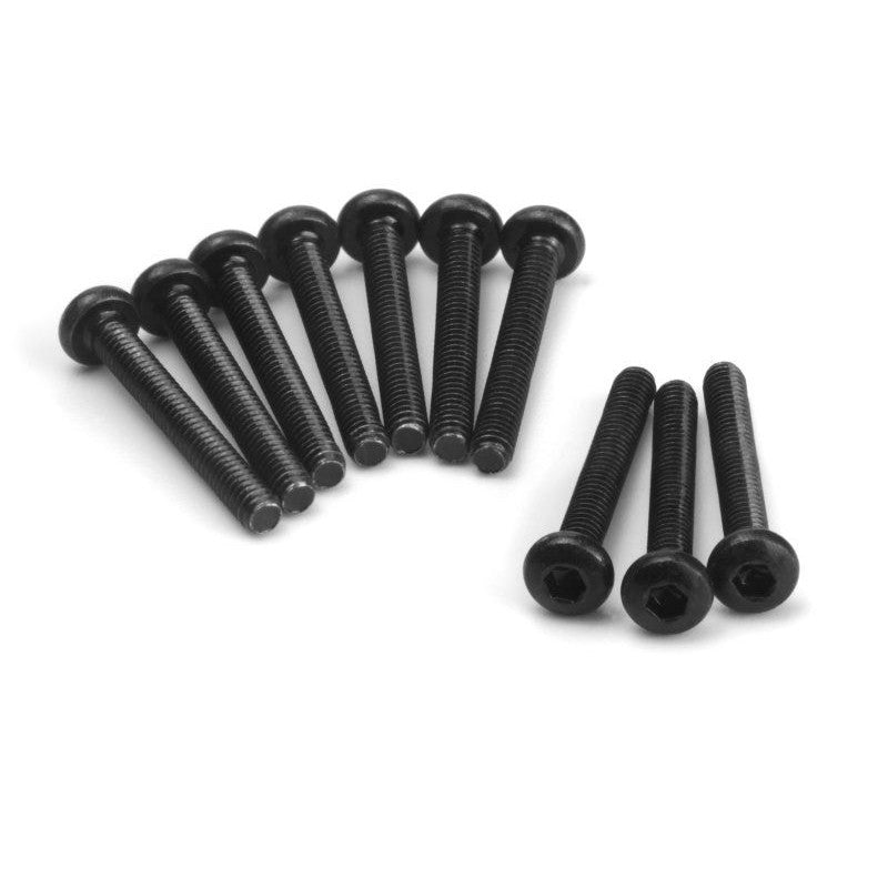 Image of Button Head Screw M2x16mm (Hex Socket/10pcs)