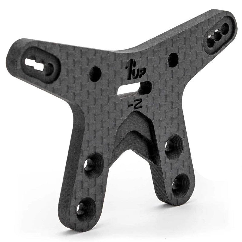 Image of CF1 -2mm Front Shock Tower, AE RC10B7