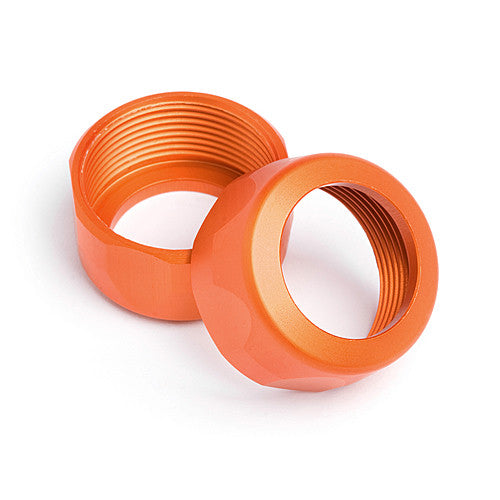 Image of Shock Cap 20X12mm (Orange/2pcs) Baja 5T/SS