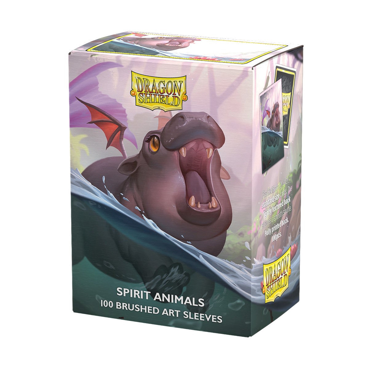 DRAGON SHIELD SLEEVES DUAL ART THE SNORTIE 100CT (50)