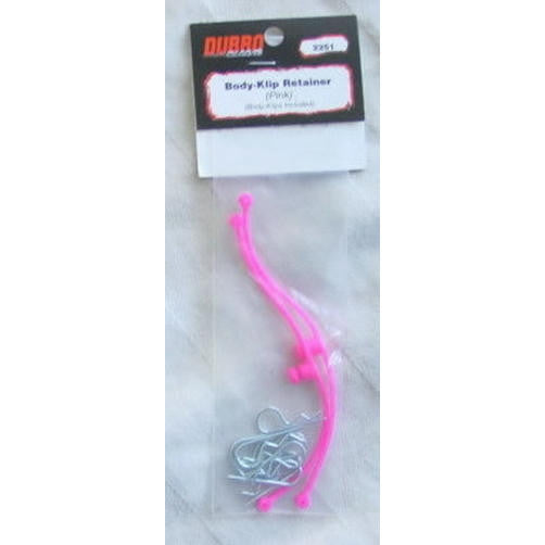 Body Klip Retainers Pink (2)