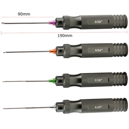 Image of Pro Series Magnetized Hex Tool Set Standard 0.05", 1/16",