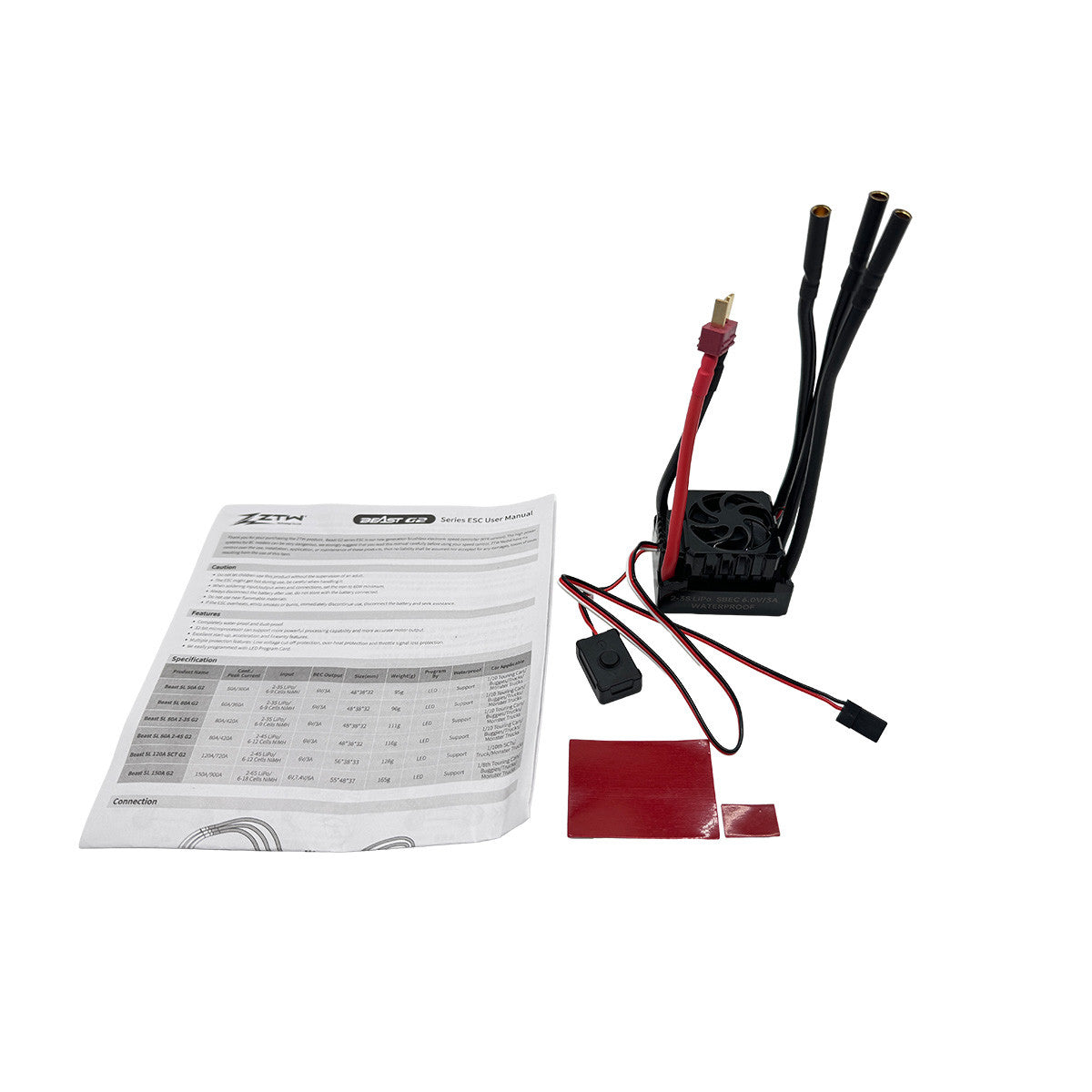 Image of Beast SL 80A G2 RTR ESC, for Reeper SC