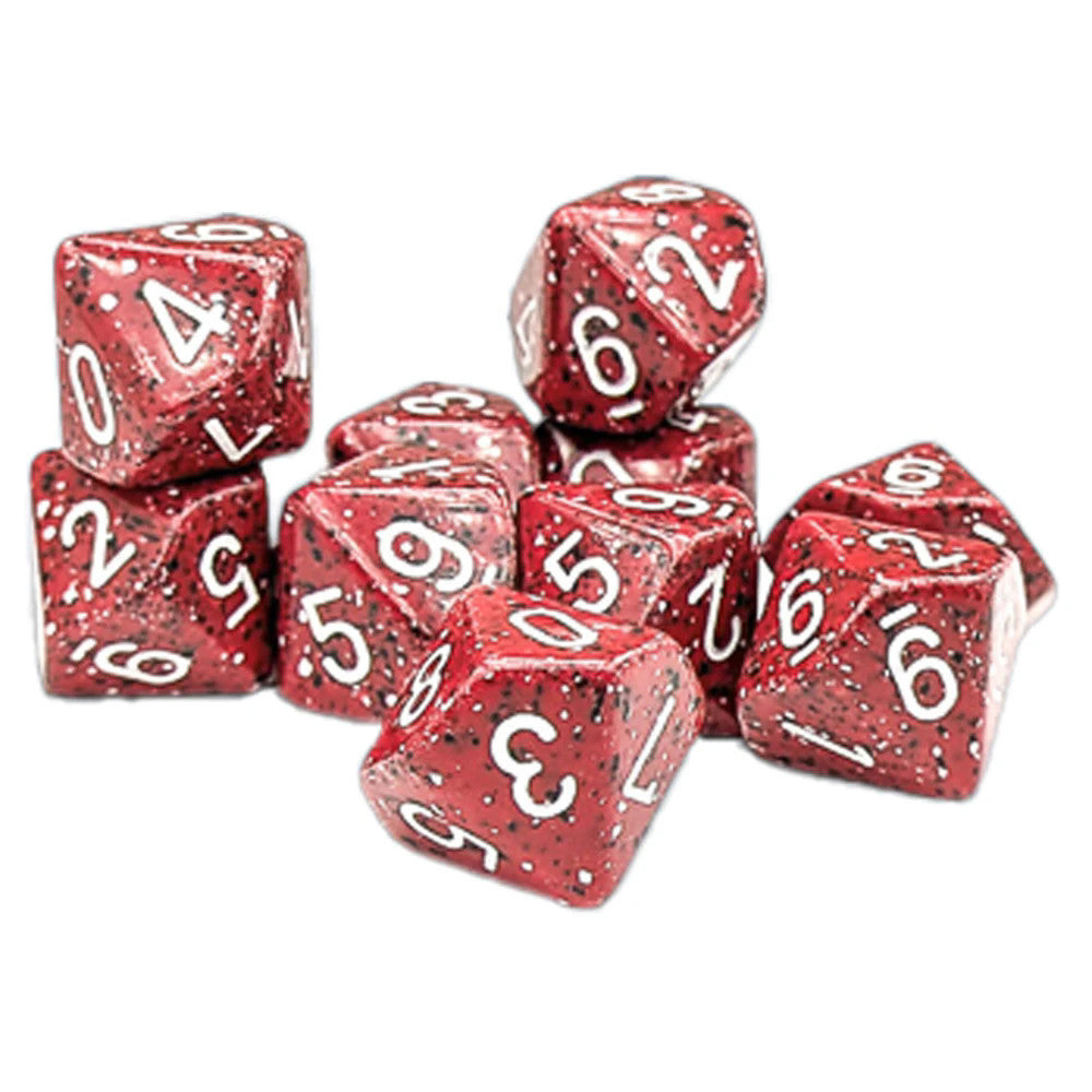 SPECKLED TEN D10 LAVA STONE SET