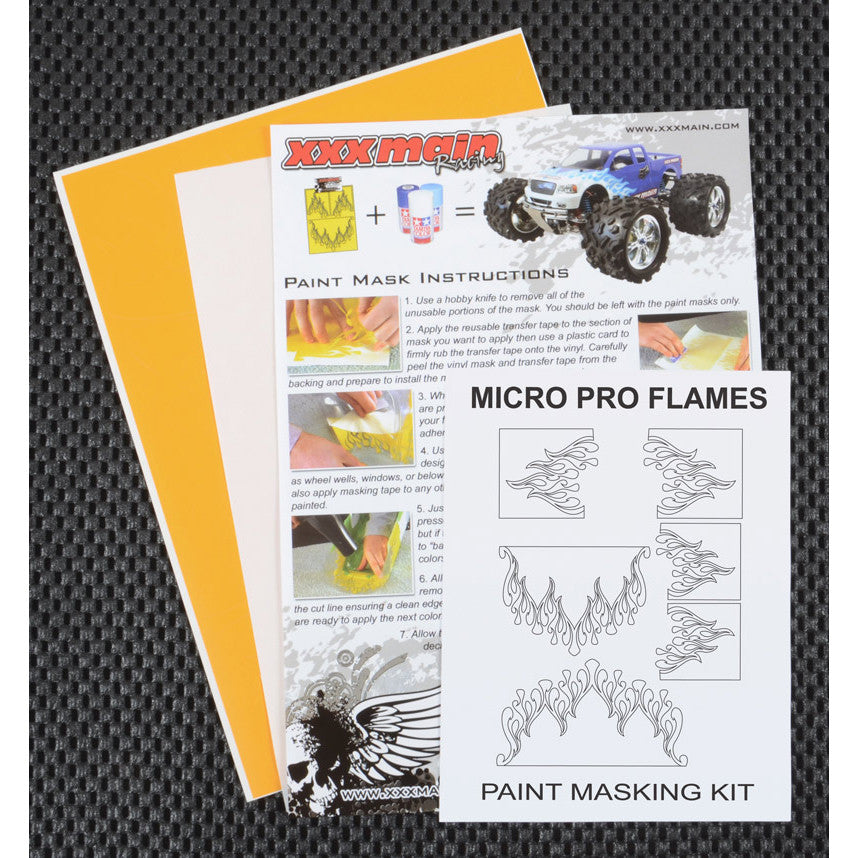 Image of Micro Pro Flames Paint Mask