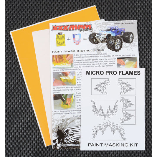 Image of Micro Pro Flames Paint Mask