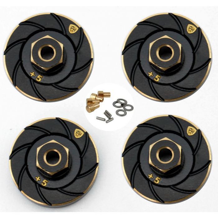 Image of Brass Counterweight Wheel Hub Weights Adapter, for Axial