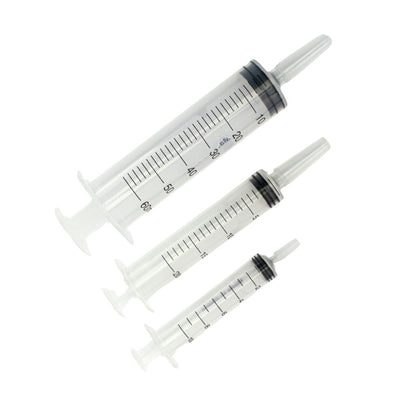 Image of 3pc Syringe Assortment, Poly Bag
