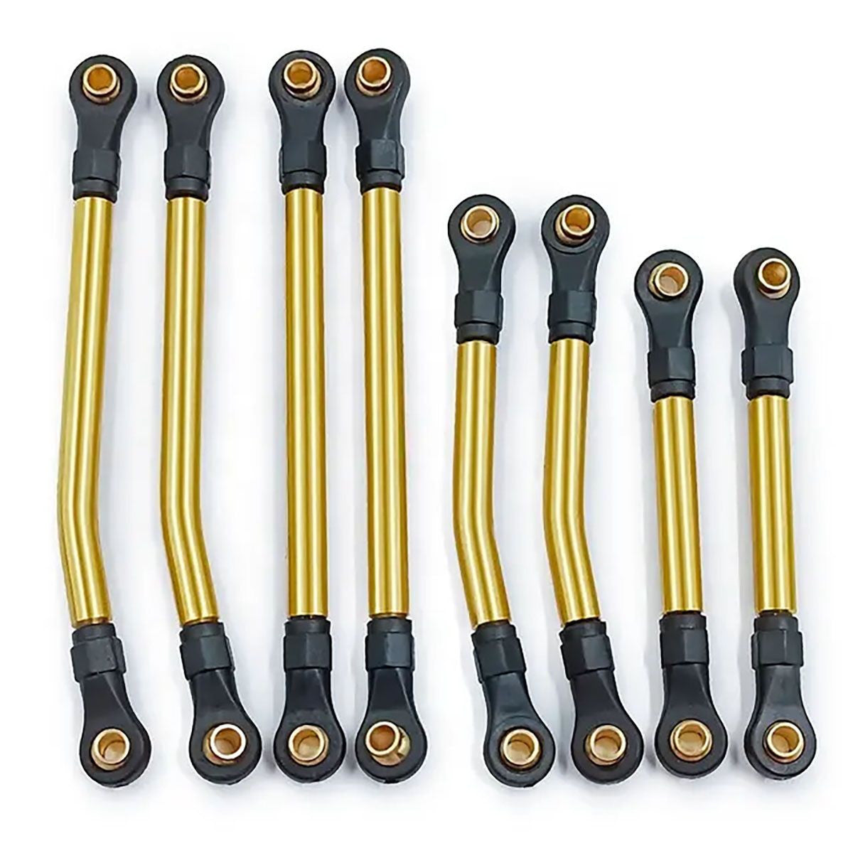 Image of 8pc Brass High Clearance Links Set, For Traxxas TRX-4M