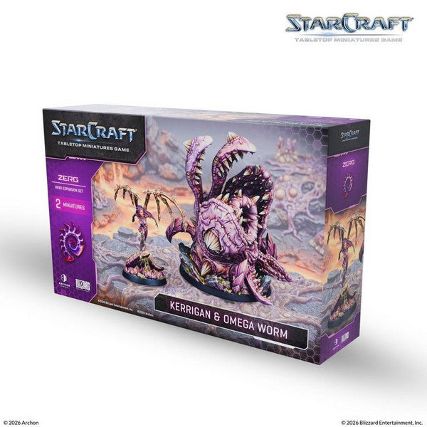 STARCRAFT: ZERG - KERRIGAN & OMEGA WORM