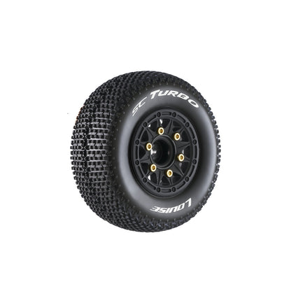 Image of SC-Turbo 1/10 Short Course Tires, Soft, 12, 14 & 17mm