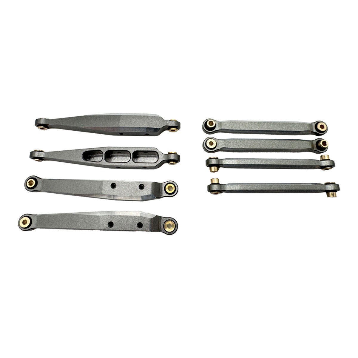 Image of Aluminum Suspension Link Set (Gunmetal)