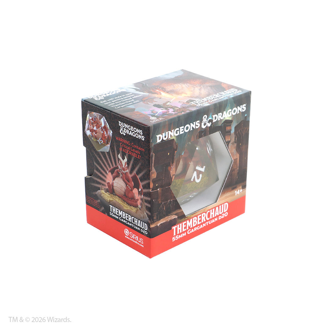 Sirius Dice D & D Scenic 55mm D20- Themberchaud