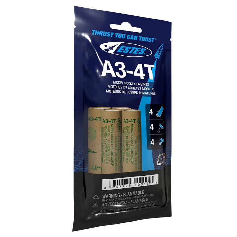 Image of A3-4T Model Rocket Engines (4pk)