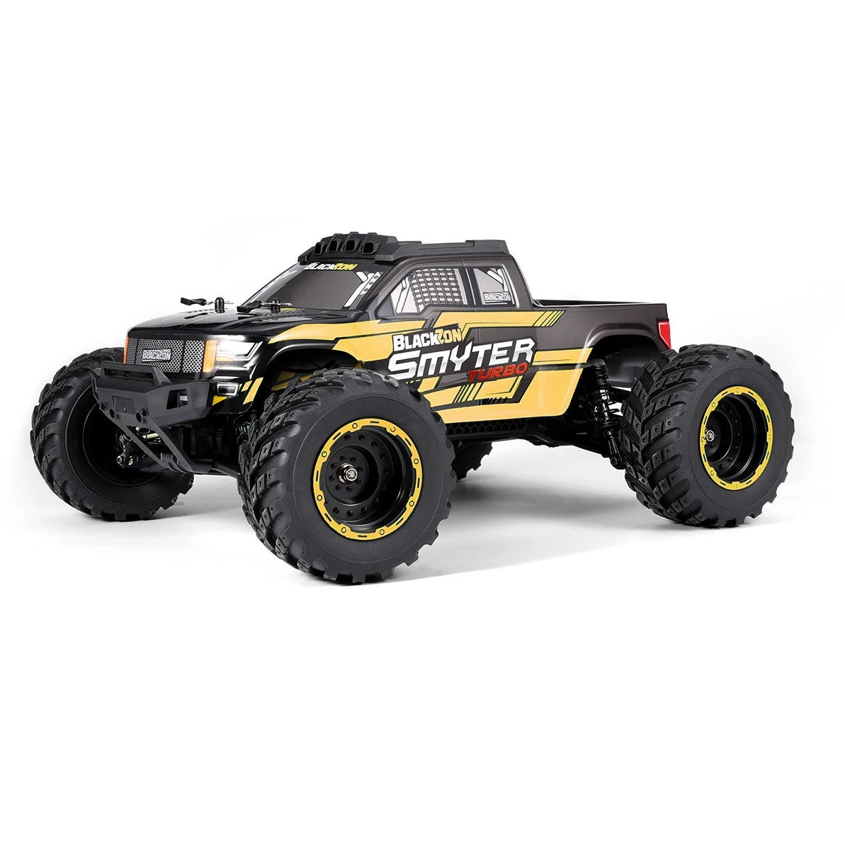 Image of Smyter MT Turbo 1/12 4WD RTR 3S BL Monster Truck - Yellow