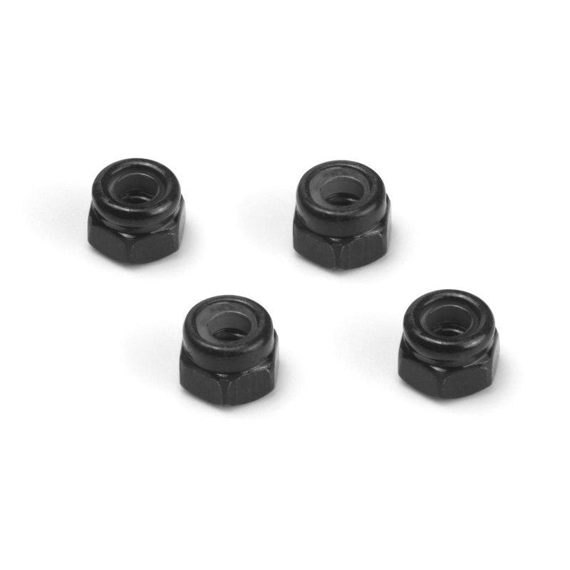 Image of Lock Nut M2.5 (Black/4pcs)