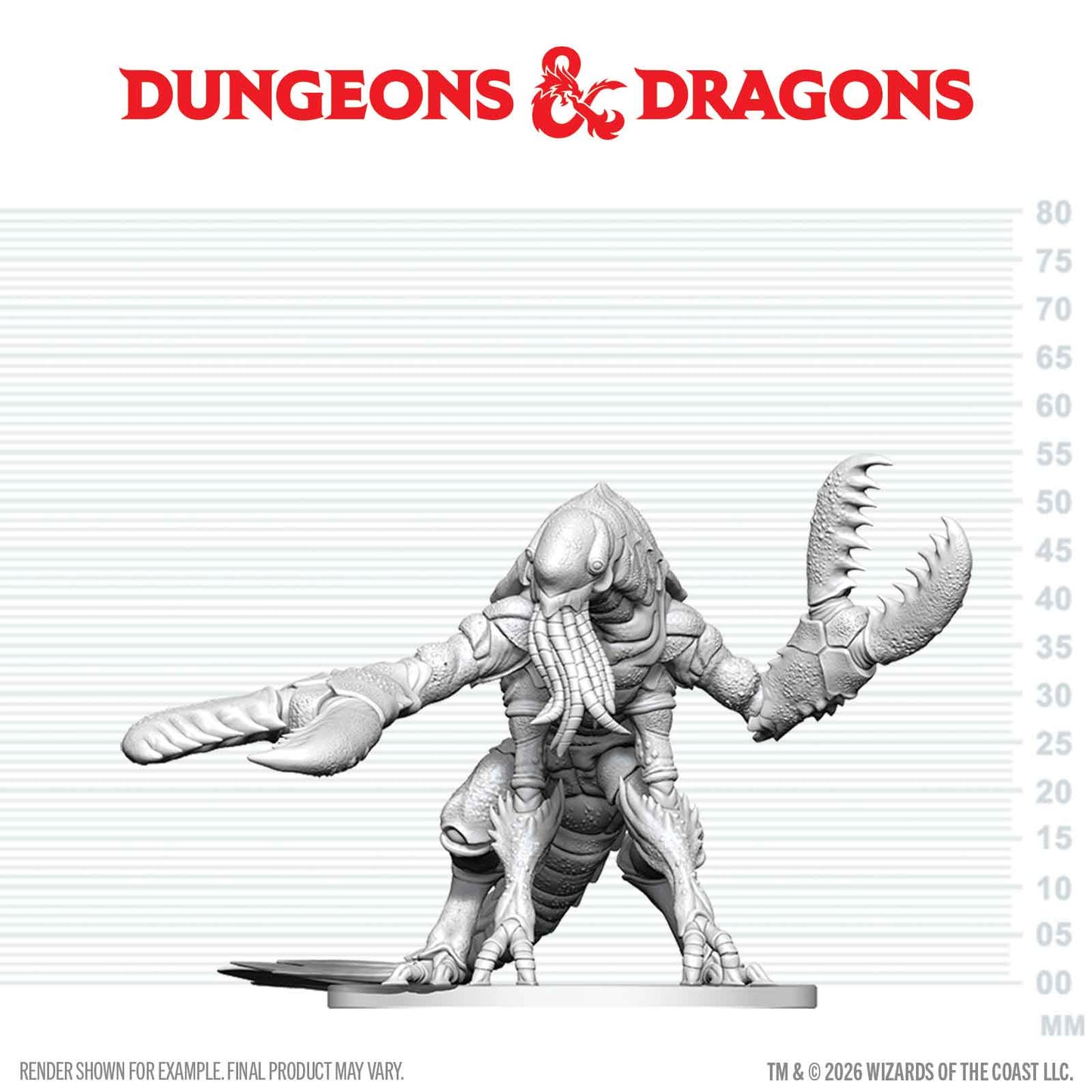 DND NOLZUR'S MARVELOUS UNPAINTED MINIATURES: W29 CHUUL