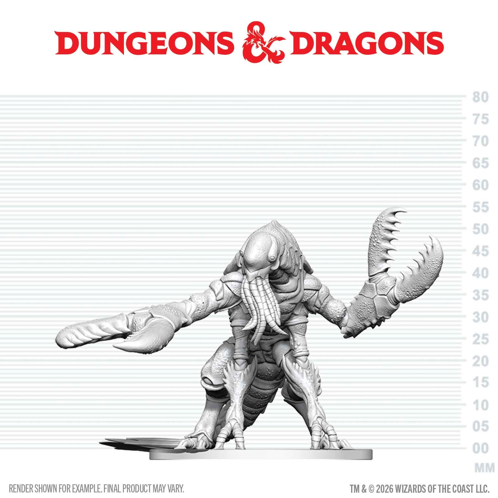 DND NOLZUR'S MARVELOUS UNPAINTED MINIATURES: W29 CHUUL