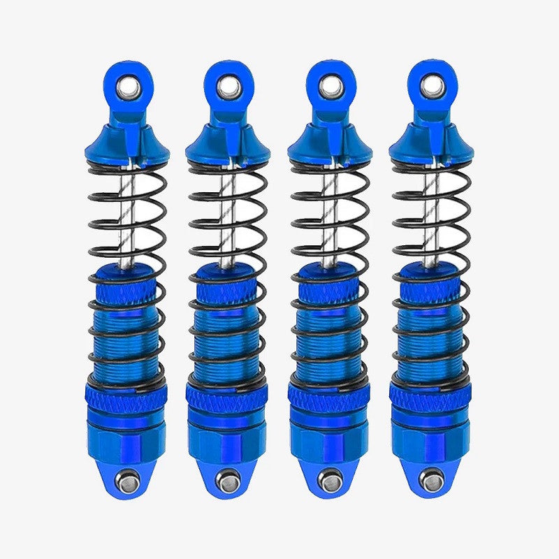 Image of Aluminum Front & Rear Shocks, for Arrma Grom, Blue, 4pcs