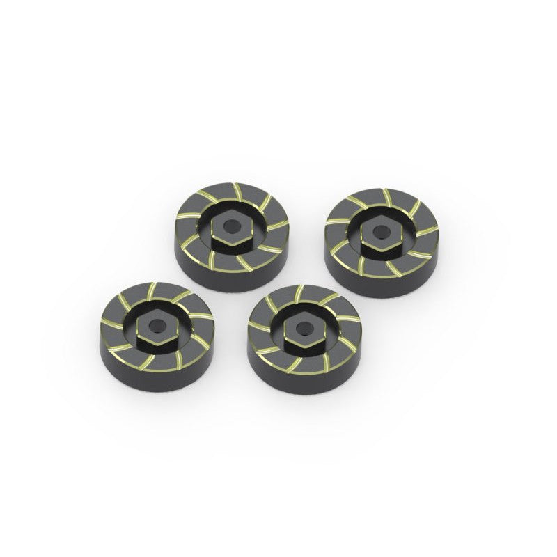 Image of 7mm Hex Hub Weight Set (Brass / 4pcs), for Venture18