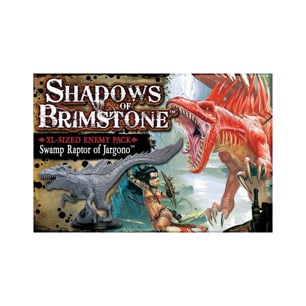 Shadows of Brimstone: The Swamp Raptor of Jargono XL Enemy Pack
