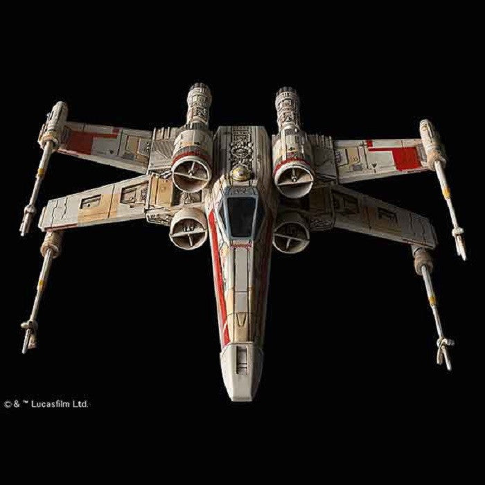 Image of X-Wing StarFighter "Star Wars", Bandai Star Wars 1/144