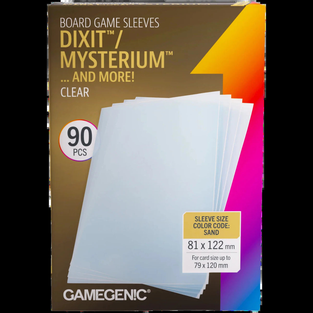 Board Game Sleeves Dixit Clear