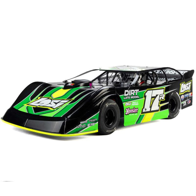 22S Dirt Late Model, 1/10 2WD RTR Dirt Oval, Green