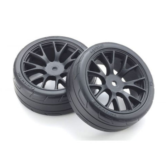 Image of Premounted TC Tire FZ02 (M/2pcs)