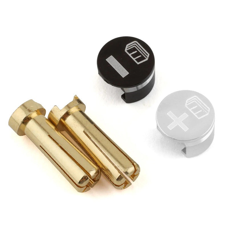 Image of Battery Grabs & Bullet Connectors (5MM)(Silver)