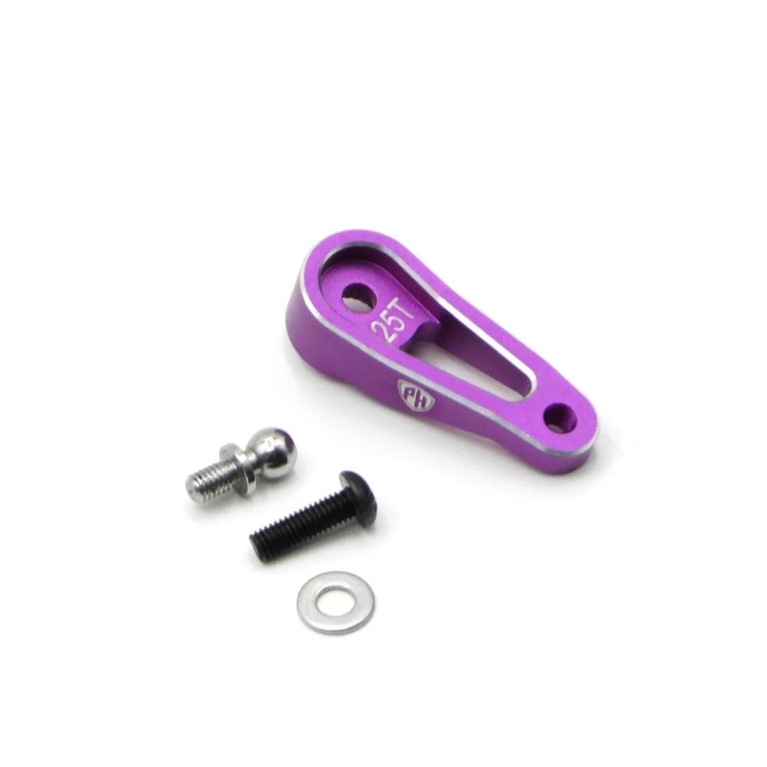 Image of Aluminum 25T Servo Horn, Purple, for MST RMX 2.5