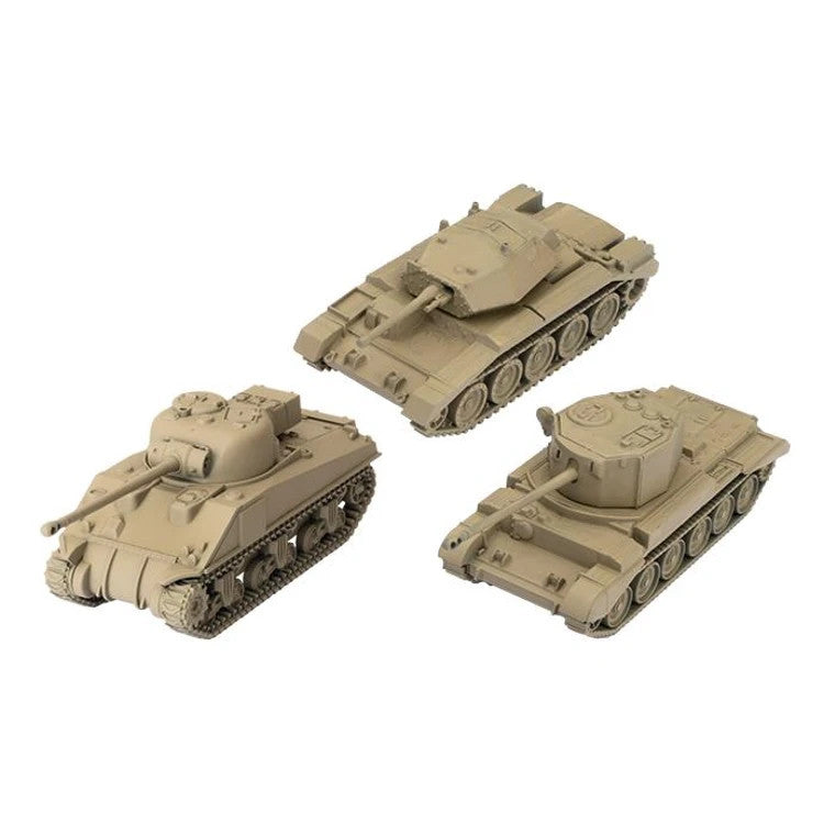 U.K. Tank Platoon (Crusader, Sherman VC..Firefly, Challenger)