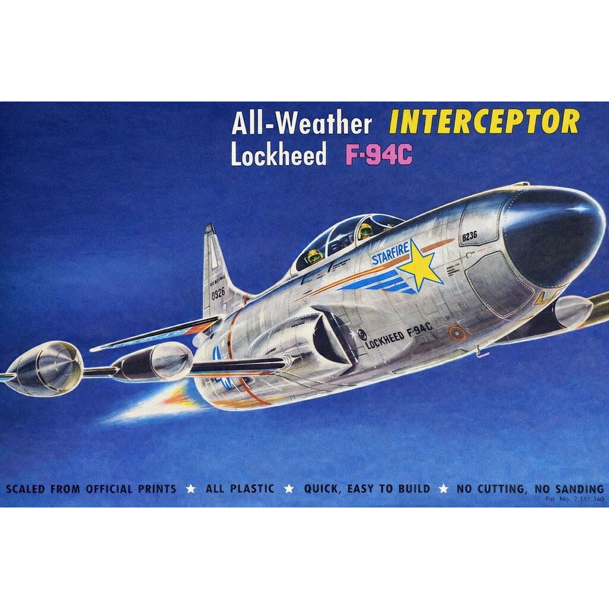 Image of 1/56 Lockheed F-94C Starfire Intercepter with Swivel Stand