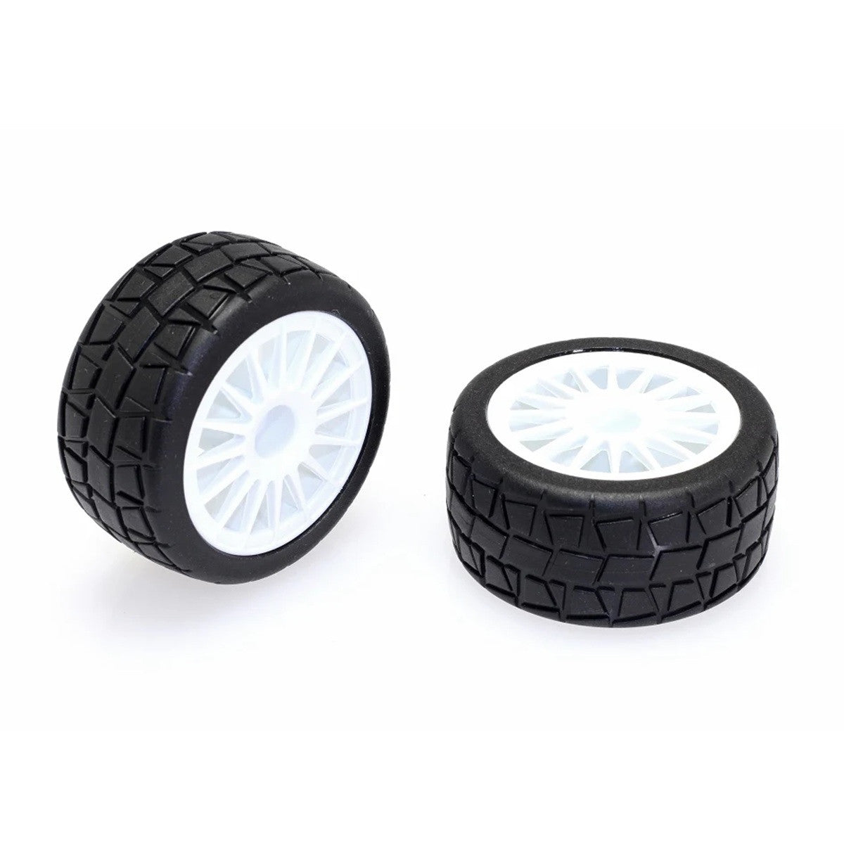 Image of Wheel & Tire, 1/16 Scale Original Parts, 1 Pair