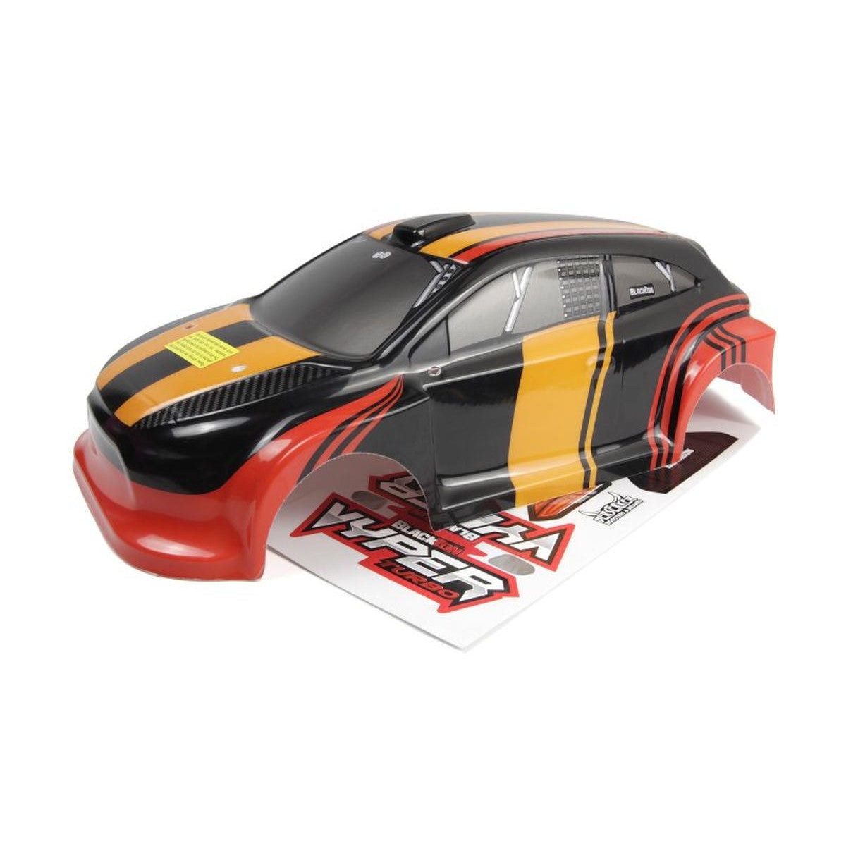 Image of Vyper RX Printed Body - Red/Orange