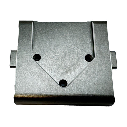 Image of Aluminum Center Skid Plate (Gunmetal)