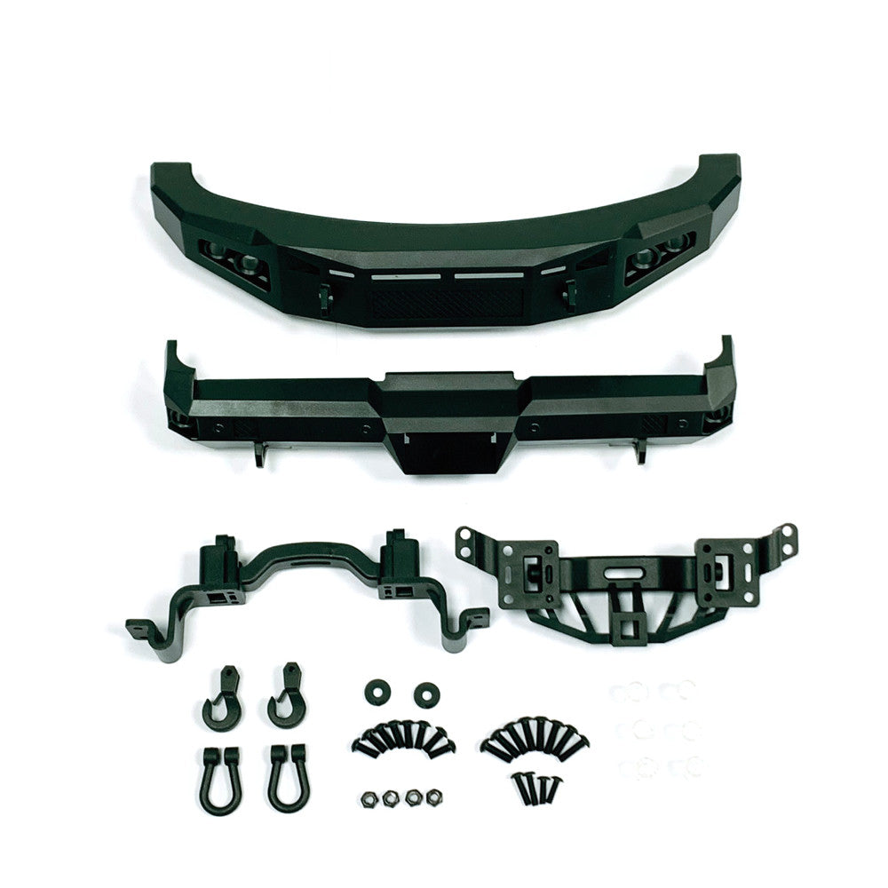 Image of Complete Black Bumper Set, for F-250 Chassis, Front & Rear