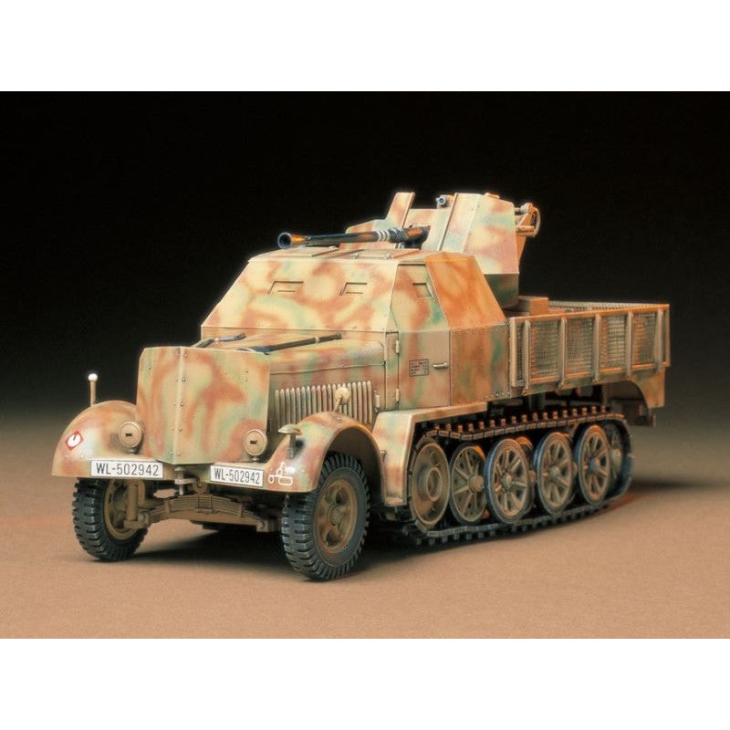 Image of 1/35 German Flak 37 SD.KFZ.7/2 Plastic Model Kit, CA244