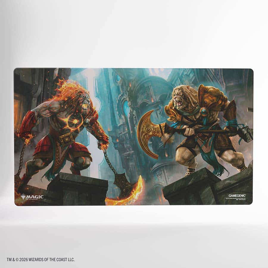GAMEGENIC: MTG: RFA REALITY FRACTURE: SHINY PLAYMAT: PLANESWALKER 5 AND PLANESWALKER 9