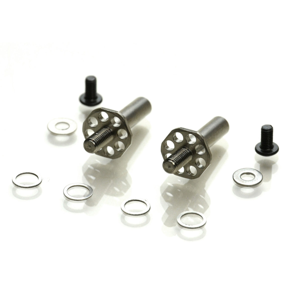 Image of Slash Bandit Titanium Front Axles, 1 pair for Street Elim.