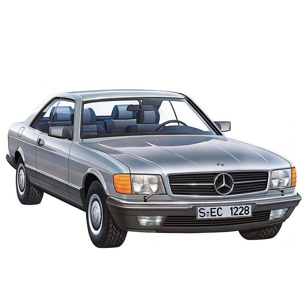 Image of 1/24 Mercedes-Benz 500 SEC, Plastic Model