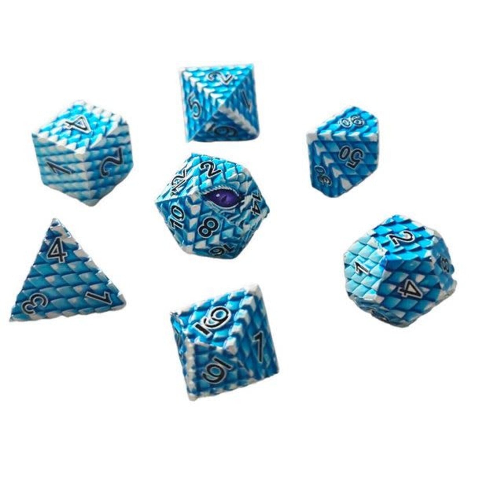 7-Set Dragonscale Metal Blue