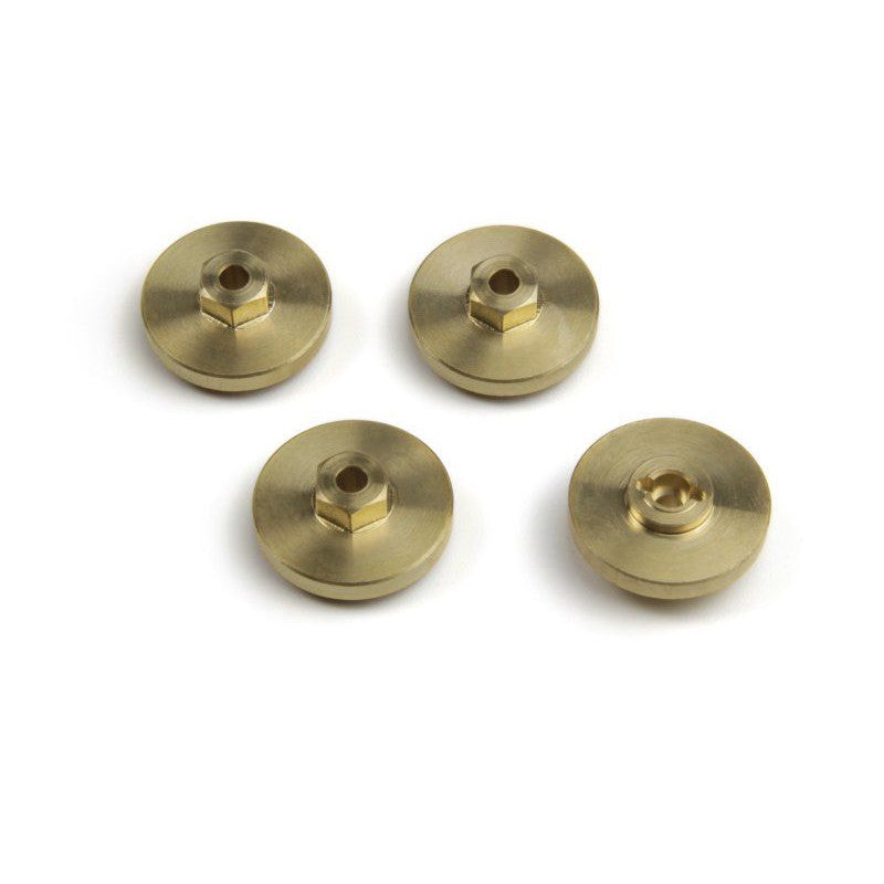 Image of 7mm Hex Hub weight Set +4mm (Brass/4pcs), Fits Venture18