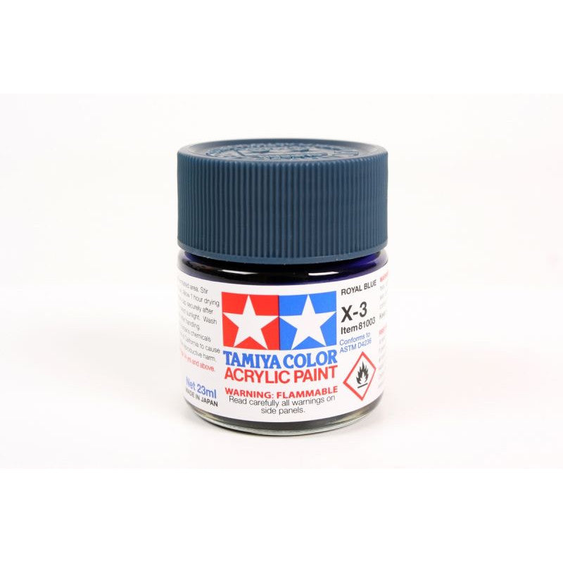 Image of Acrylic X-3 Royal Blue, 23ml Bottle