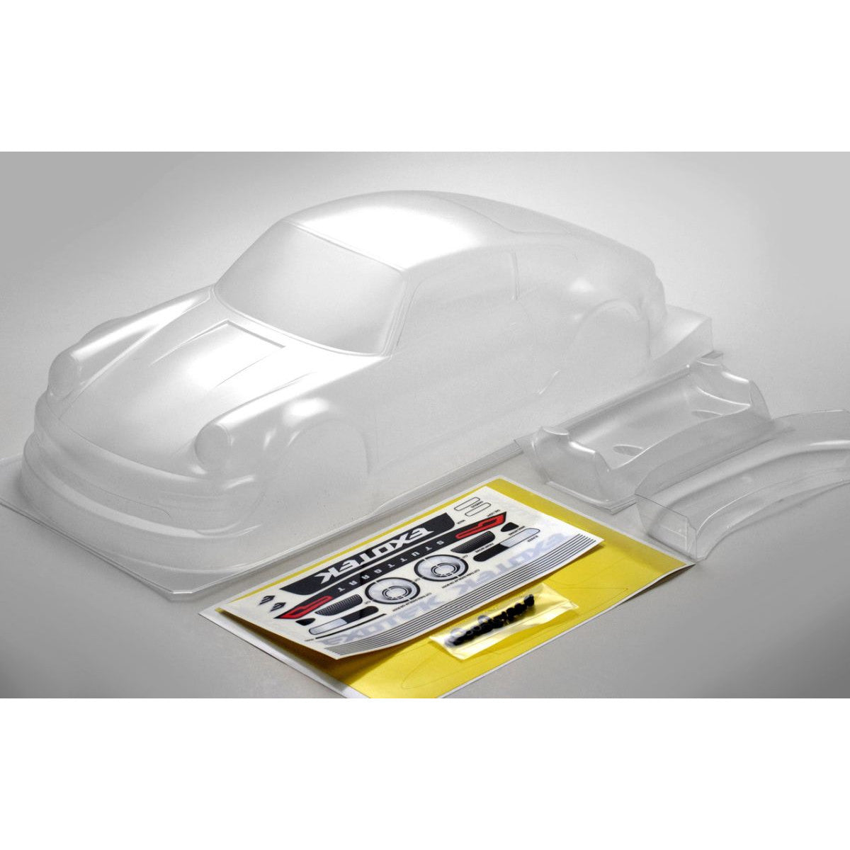 Image of Stuttgart 1/12 Body, Clear Lexan, for Losi Nascars
