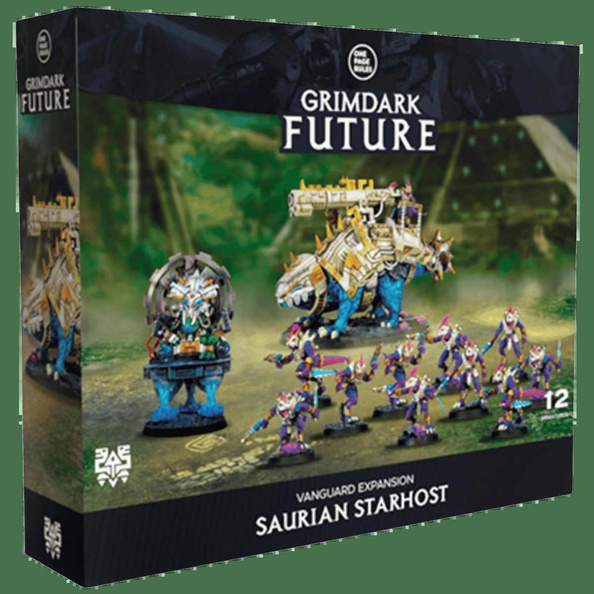 One Page Rules: Grimdark Future: Saurian Starhost: Vanguard Expansion