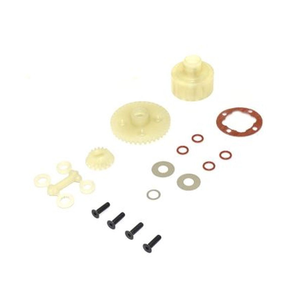 Image of Plastic Diff. Gear Case Set (ZX7.5)