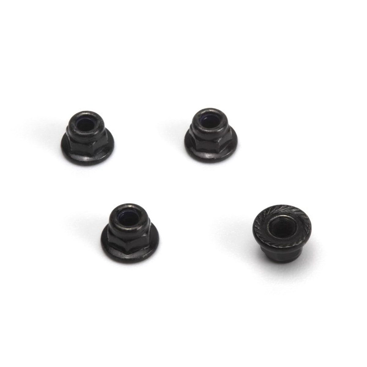 Image of Flange Lock Nut M2.5 (Silver/4pcs)